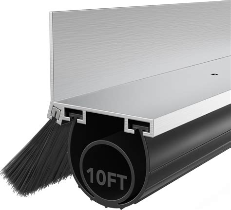 WICHEMI Universal Garage Door Bottom Seals, 10 FT Garage Door Seals ...