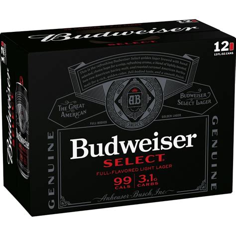 Budweiser Select Full-Flavored Light Lager Beer - India | Ubuy
