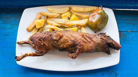 CUY ASADO ~ COMIDAS TÍPICAS DEL ECUADOR