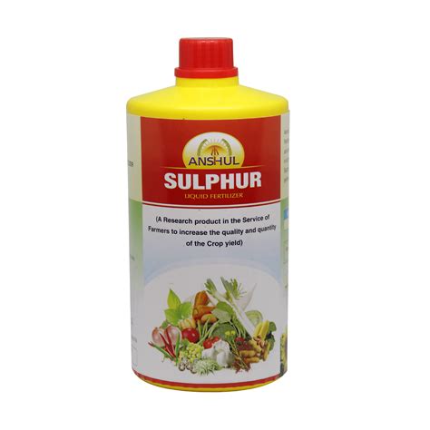 Anshul Sulphur Secondary Nutrient Liquid – Agriplex