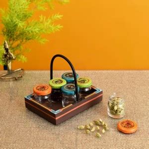 AAKRITI ART CREATIONS Glass Grocery Container - 250 ml Price in India ...