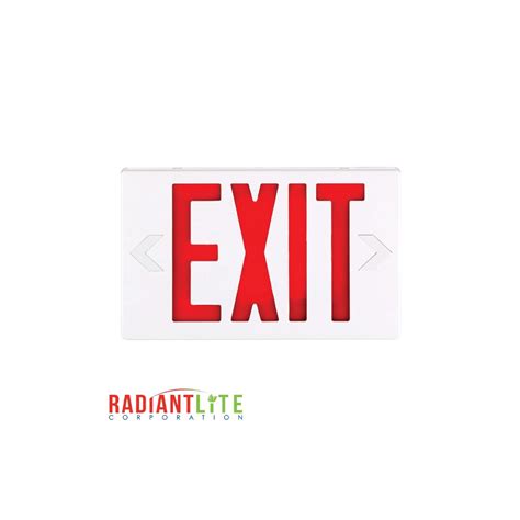 Image result for Red LED Exit Sign
