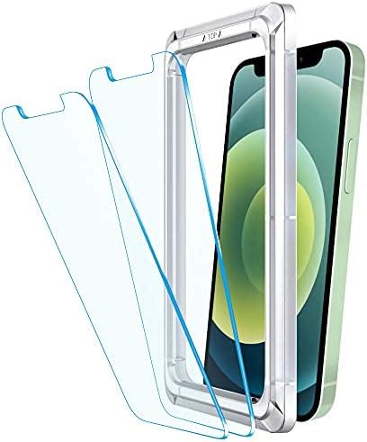 Affix Auto-Align Technology Tempered Glass Screen Guard for iPhone 12 ...