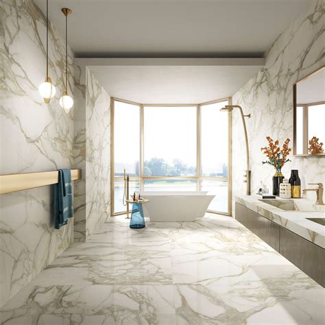 Gold Calacatta - Natural porcelain tile from our Depth 6mm, Extra Large ...
