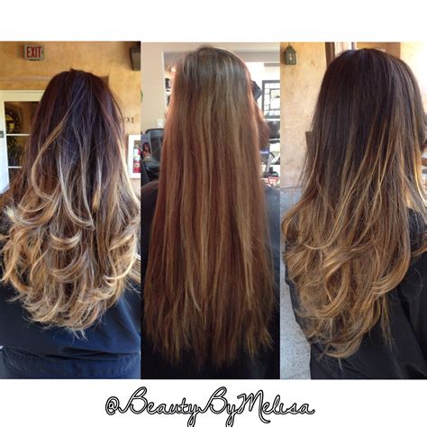 My client came in with grown out highlights and wanted her root color ...