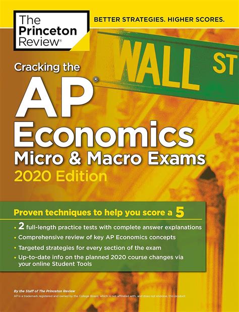 Cracking the AP Economics Micro & Macro Exams, 2020 Edition: Practice ...