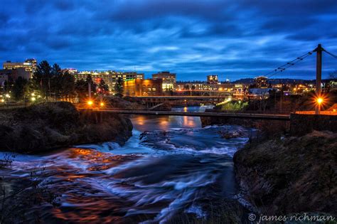 James Richman Photography - ~ Spokane, WA ~ the Spokane River flowing ...