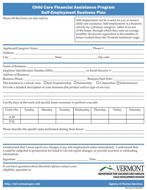 Self-Employment Business Plan Template 的图像结果