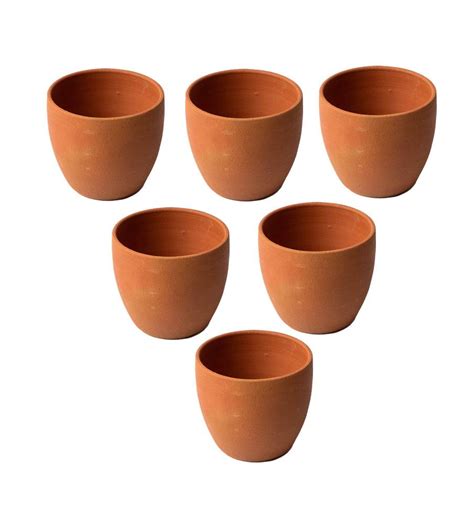 Round and Oval Shape Mix Tea Cup SET of 6 Pcs