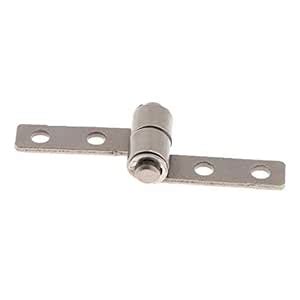 Silver Torque Type Friction Positioning Hinge 0.1N 3.3mm Mounting Hole ...