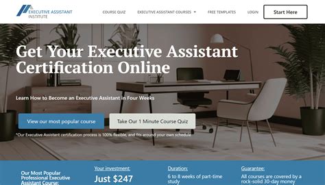 Executive Assistant Training Guide: Courses + Certification