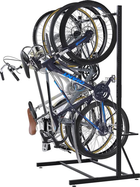 Caprihom Freestanding Bike Rack Bicycle Storage Rack for Garage Max 5 ...