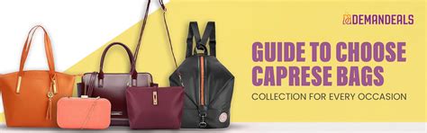"Guide to choose Caprese Bags Collection for every occasion | demandeals