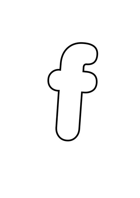 Download Printable Bubble Letter F - Bubble Letters