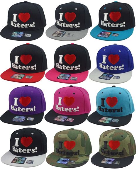 Snapbacks I Love Haters Pink