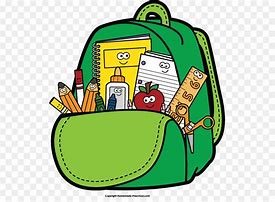 Image result for student school supplies clipart