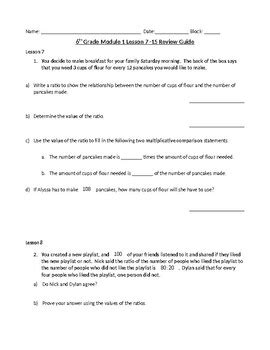 Image result for EngageNY Math Grade 6 Module 1 Lesson 20