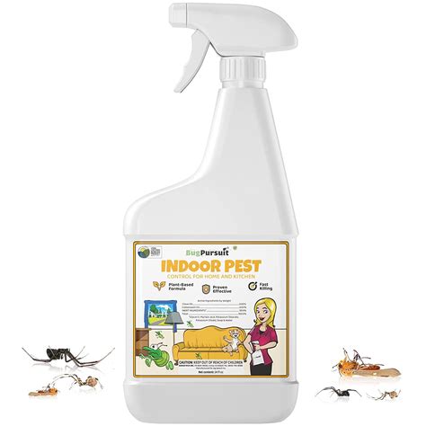 BugPursuit, USDA Certified Pest Control Spray, Ant, Roach & Spider ...