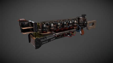 Gauss Rifle Fallout 4 - 3D model by Cyanid_ [6b95386] - Sketchfab