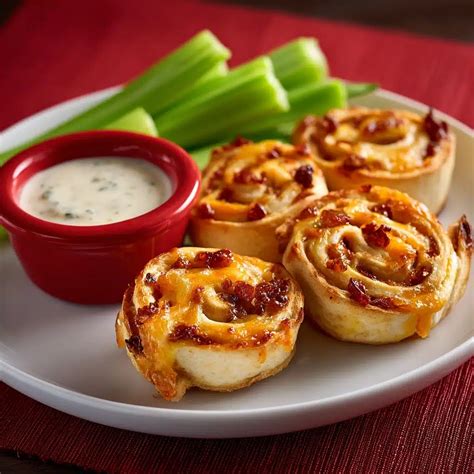 Buffalo Chicken Pizza Rolls: Spicy Buffalo Chicken & Cheesy Pizza Delight