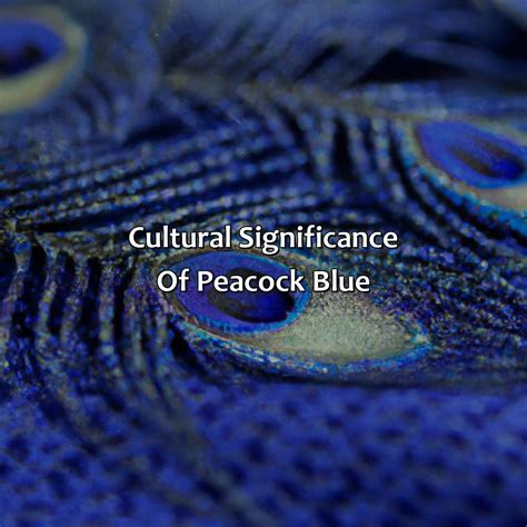 What Color Is Peacock Blue - colorscombo.com