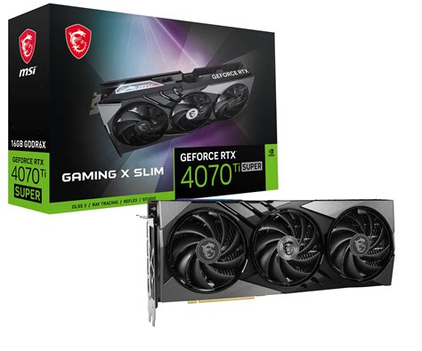 Amazon.in: Buy MSI Geforce RTX 4070 Ti Super 16G Gaming X Slim Pci_E ...