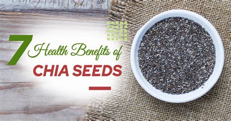 7 Fascinating Health Benefits of Chia Seeds – Organiczing
