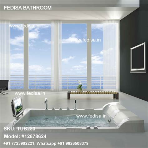 Jacuzzi Bathtub, Washroom Tiles Design | Best Bathtub Designs In India