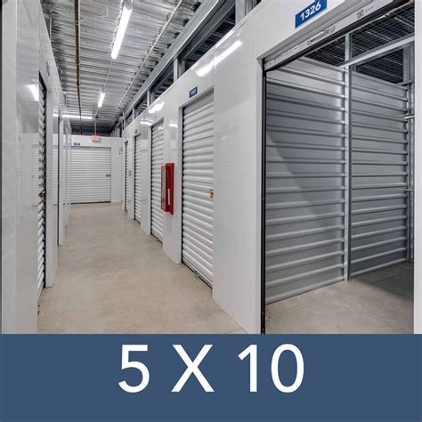 What does a 5×10 storage unit look like? | SecureSpace Self Storage