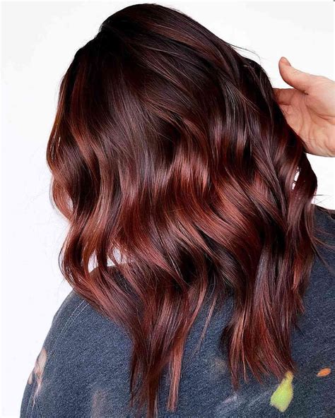 Reddish Black Hair Color