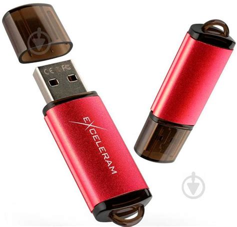 ᐉ Флеш-память USB Exceleram A3 Series 32 ГБ USB 2.0 red (EXA3U2RE32 ...