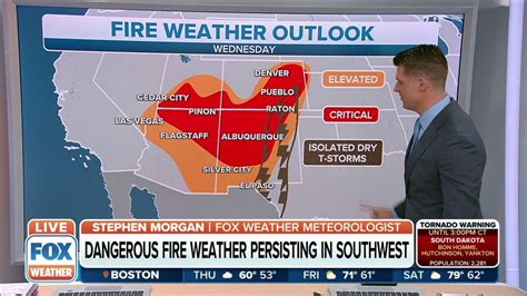 Critical fire weather continues across Southwest Wednesday | Latest ...