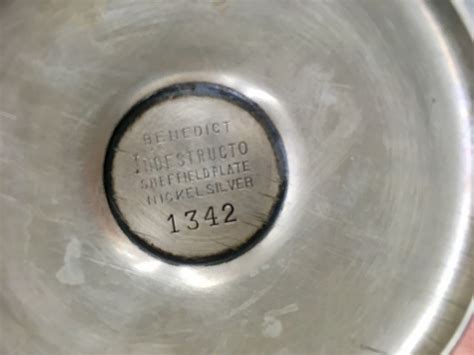 Benedict Indestructo E.P.N.S.B.M.M. Made in USA 1342 Vintage Sheffield ...
