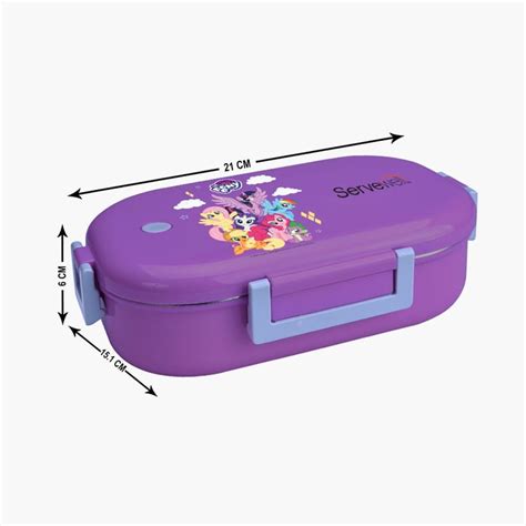 Buy SERVEWELL My Little Pony Print Lunch Box - 710 ml from Servewell at ...