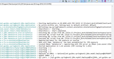Image result for How to Connect Spring Boot with H2 Database Eclipse
