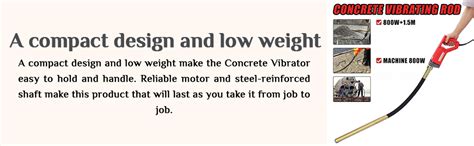 ISC Electric Concrete Vibrator Cement Mixer with 1.5 m Needle/Shaft ...