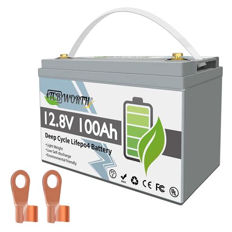 LiFePO4 12V 100Ah Lithium Battery BMS Solar Off Grid | Ubuy India