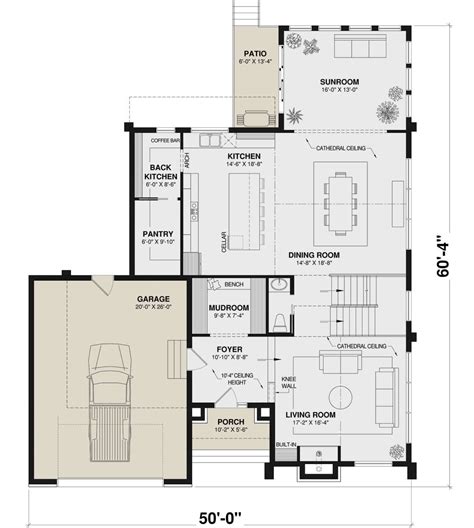 House Plan 034-01363 - Contemporary Plan: 4,207 Square Feet, 3 Bedrooms ...