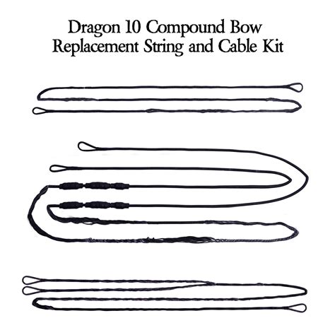 Sanlida® Dragon 10 Compound Bow String & Cables Set – INDIAN SLINGSHOT
