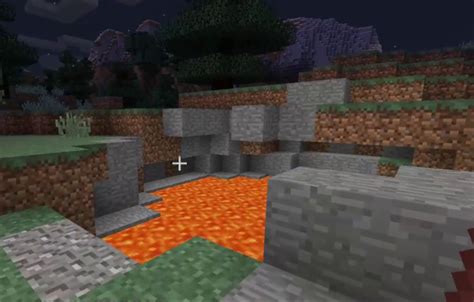 Lava Pool Minecraft