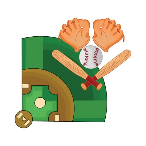 Baseball Field Vector Art 的图像结果