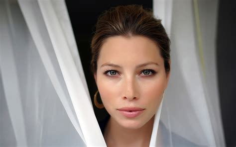 Jessica Biel Face wallpaper | celebrities | Wallpaper Better