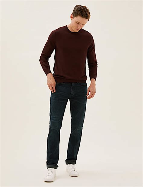 Buy Slim Fit 360 Flex Jeans at Marks & Spencer