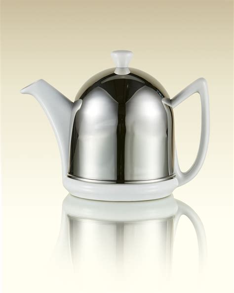 Dome Teapot in White (600ml) | TWG Tea