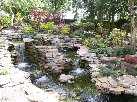 Waterfalls - The Pond Building Company