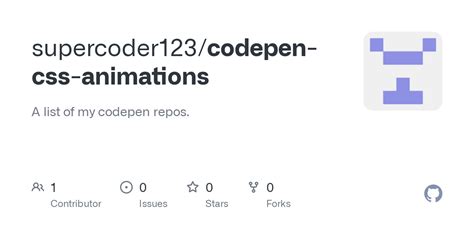 CodePen Examples 的图像结果