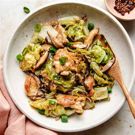 Chicken Napa Cabbage Stir Fry (healthy, easy) | I Heart Umami
