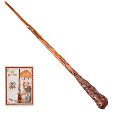 Buy Wizarding World Harry Potter, 12-inch Spellbinding Ron Weasley Wand ...