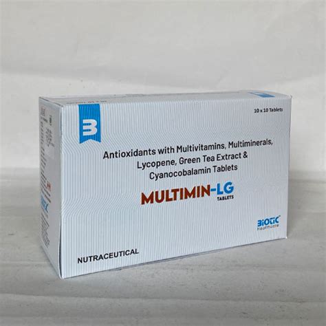 Multimin-LG Tablets Biotic Healthcare Pvt. Ltd.