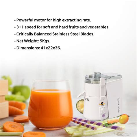 Juicer Mixer Grinder: Power Guard Juice O Matic Plus 925 Watts JMG SM